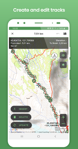 Tracklia: GPX, KML, KMZ & maps (Premium Unlocked) screenshot 1