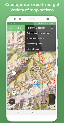 Tracklia: GPX, KML, KMZ & maps (Premium Unlocked) screenshot 5