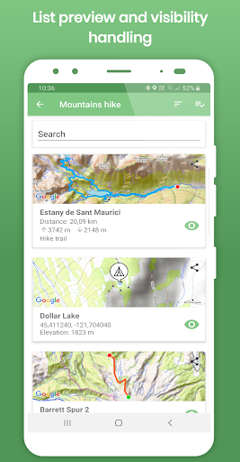 Tracklia: GPX, KML, KMZ & maps (Premium Unlocked) screenshot 7