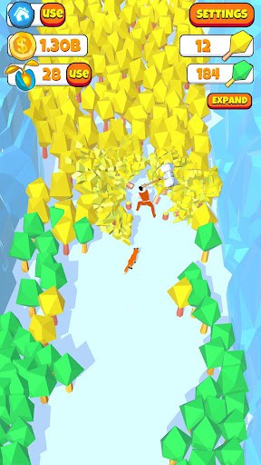Idle Lumberjack 3D (Unlimited Money) screenshot 0