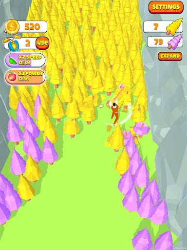 Idle Lumberjack 3D (Unlimited Money) screenshot 8