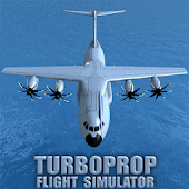 Turboprop Flight Simulator 3D (Unlimited Money) medium icon