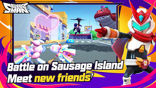 Sausage Man (Menu Mega Mod) screenshot 13