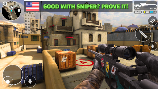 Counter Attack - Multiplayer FPS (Unlimited Money) screenshot 1