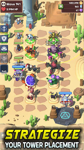 Idle Monster TD Evol (One Hit Kill) screenshot 4