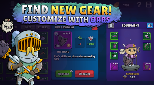 Terramorphers: Turn Based RPG (Mega Menu) screenshot 2