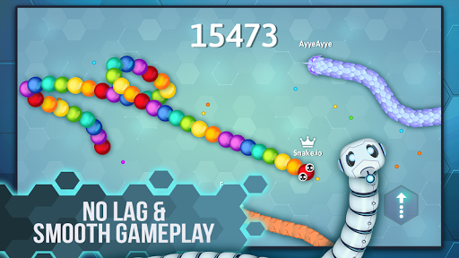 Snake.io - Fun Addicting Arcade Battle .io Games (Unlocked All Skins) screenshot 1