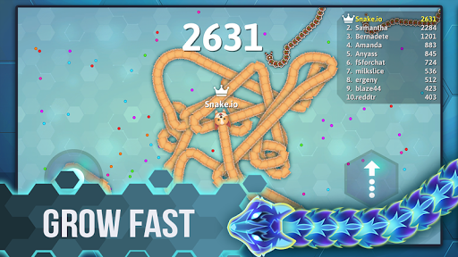 Snake.io - Fun Addicting Arcade Battle .io Games (Unlocked All Skins) screenshot 4