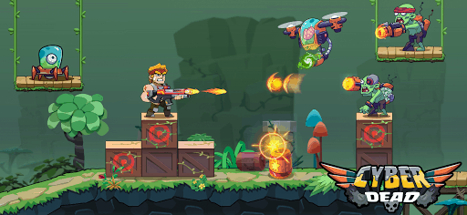Cyber Dead: Metal Zombie Shooting Super Squad (Free Shopping) screenshot 5