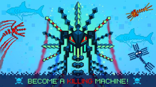 Pixel Sword Fish io screenshot 6
