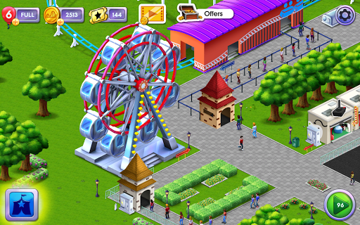 RollerCoaster Tycoon® Story (Unlimited Coins) screenshot 3