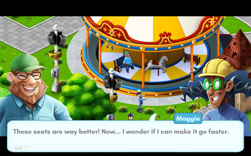 RollerCoaster Tycoon® Story (Unlimited Coins) screenshot 5