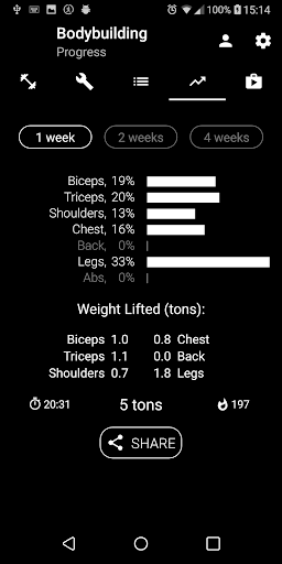 Bodybuilding. Weight Lifting (Pro Unlocked) screenshot 2