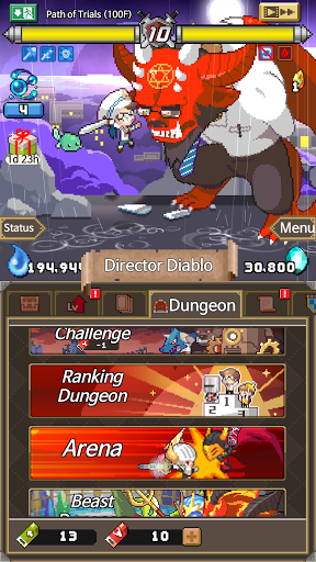 Dungeon Corporation : (An auto-farming RPG game!) (Unlimited Money) screenshot 4