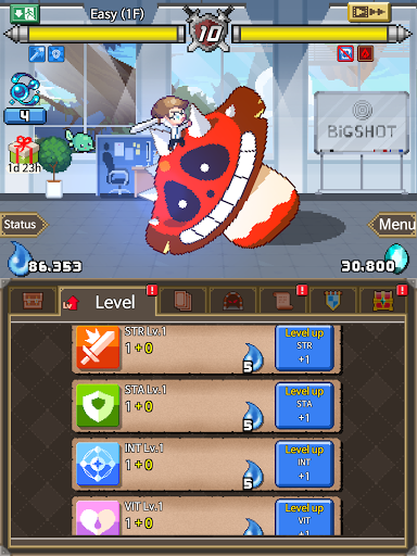 Dungeon Corporation : (An auto-farming RPG game!) (Unlimited Money) screenshot 7