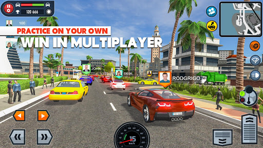 ππ¦Car Driving School Simulator ππΈ (MOD, Free Shopping/DLC) screenshot 2