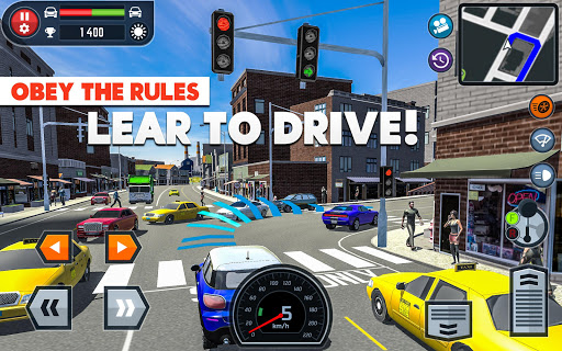 ππ¦Car Driving School Simulator ππΈ (MOD, Free Shopping/DLC) screenshot 4