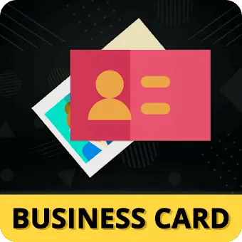 Visiting Card Maker With Phot icon