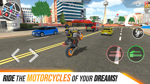 Motorcycle Real Simulator (Unlimited Money) screenshot 0