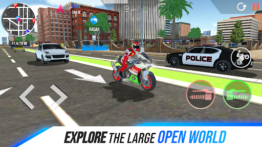 Motorcycle Real Simulator (Unlimited Money) screenshot 1