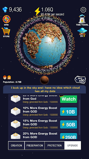 Idle World ! (Unlimited Money) screenshot 3