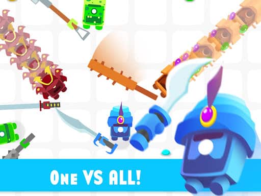 Goons.io Knight Warriors (Dumb Bot) screenshot 7
