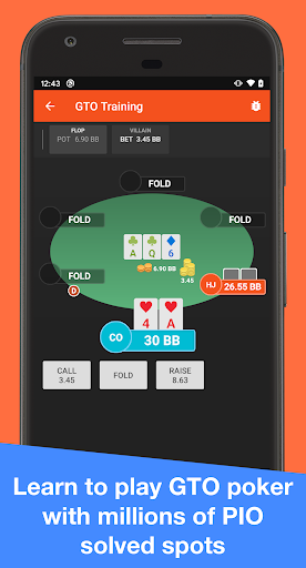 Postflop+ GTO Poker Trainer (Pro Unlocked) screenshot 0