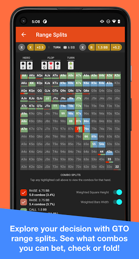 Postflop+ GTO Poker Trainer (Pro Unlocked) screenshot 10