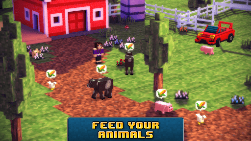 Blocky Roads (Unlimited money) screenshot 0