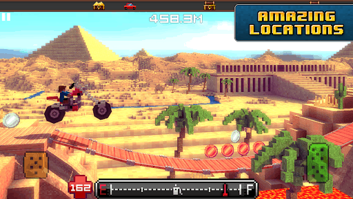 Blocky Roads (Unlimited money) screenshot 3