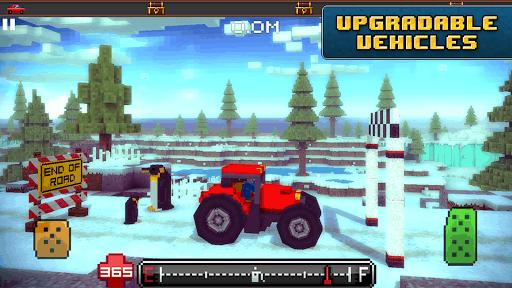Blocky Roads (Unlimited money) screenshot 7