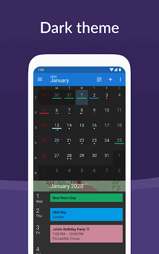DigiCal Calendar Agenda (Premium Unlocked) screenshot 3