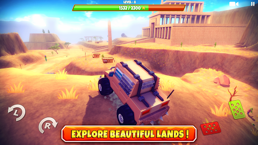 Zombie Offroad Safari (Unlimited Money) screenshot 3