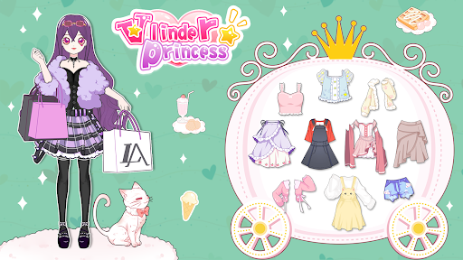 Vlinder Princess Dress up ga (Unlocked Skins) screenshot 15