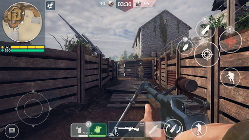 World War 2 - Battle Combat (FPS Games) (Hack Map) screenshot 4