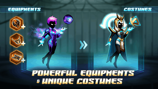 Cyber Fighters: Stickman Cyberpunk 2077 Action RPG (Many Features) screenshot 7