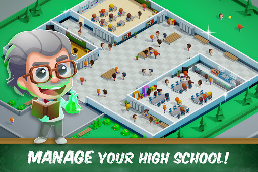 Idle High School Tycoon (Unlimited Money) screenshot 11