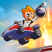 Boom Karts Multiplayer Racing (Menu: Speed, Cars Unlocked) medium icon