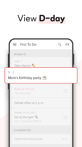 Firstscreen To do - Task (Premium Unlocked) screenshot 10