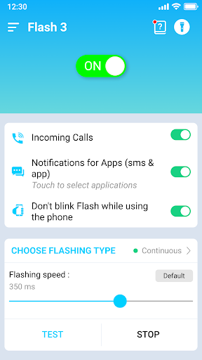 Flash Notification On Call (Premium Unlocked) screenshot 2