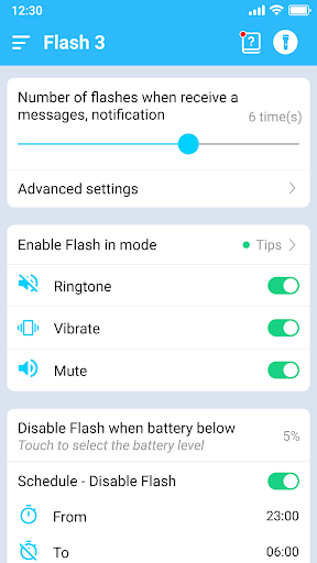 Flash Notification On Call (Premium Unlocked) screenshot 4