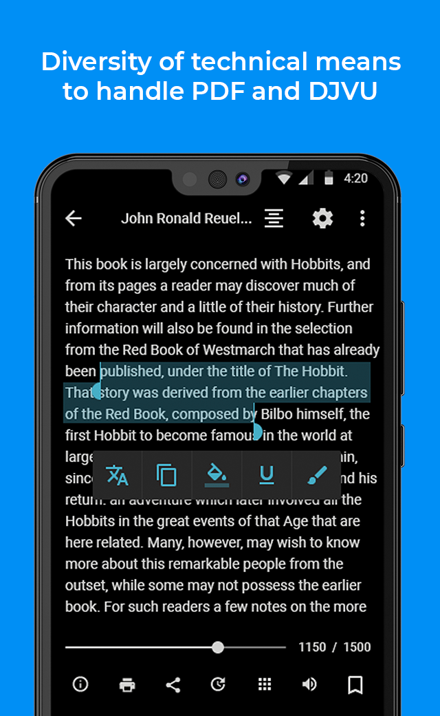 android djvu reader download