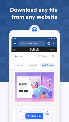 GetThemAll Any File Downloader Browser (Premium, Unlocked) screenshot 0