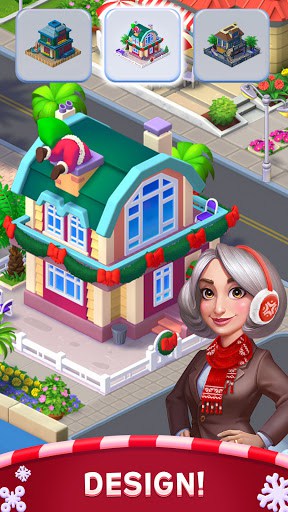 Match Town Makeover: Renovation Match 3 Puzzle (Unlimited Money) screenshot 0