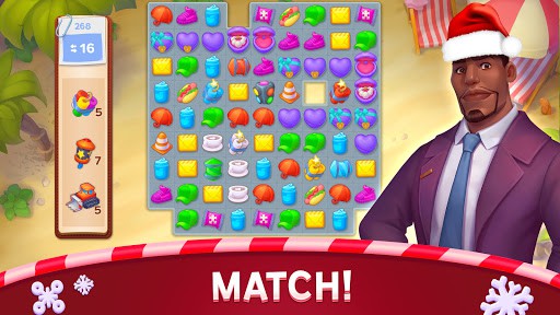 Match Town Makeover: Renovation Match 3 Puzzle (Unlimited Money) screenshot 5