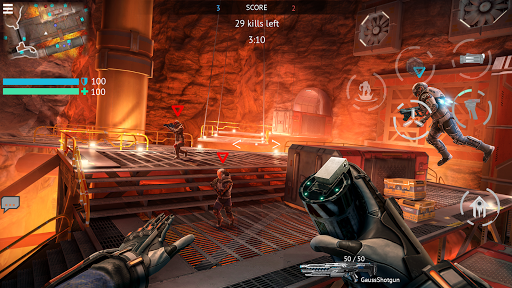 Infinity Ops: Online FPS Cyberpunk Shooter (Unlimited Bullets) screenshot 1
