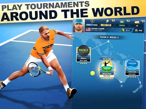 TOP SEED Tennis: Sports Management Simulation Game (Free Gold) screenshot 3