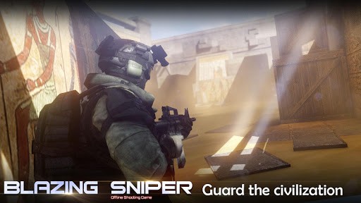 Blazing Sniper - offline shooting game (Unlimited Money) screenshot 5
