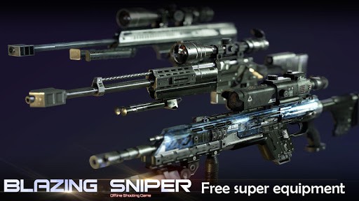 Blazing Sniper - offline shooting game (Unlimited Money) screenshot 7