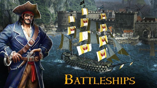 Pirates Flag: Caribbean Action RPG (Free Shopping) screenshot 1